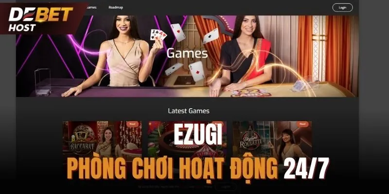 Phòng chơi hoạt đông 24/7