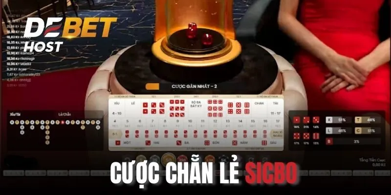 Cửa cược chẵn lẻ Sicbo